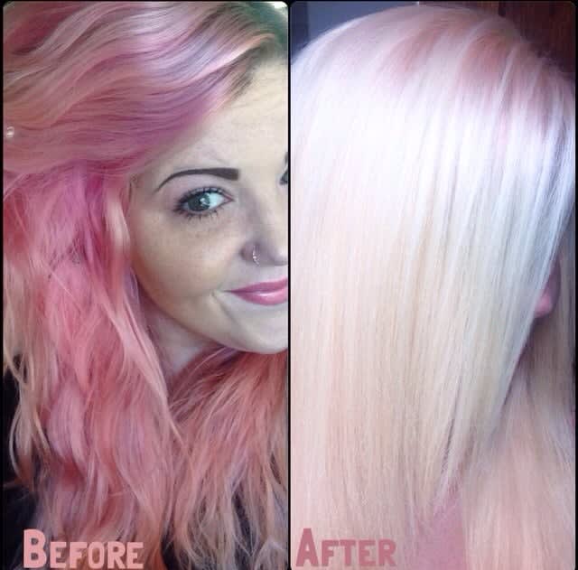 Softening Pink Hair