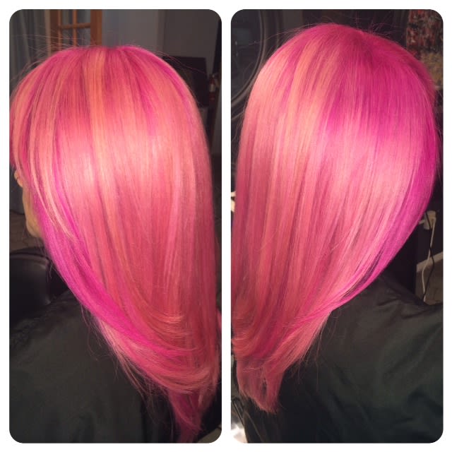 TRANSFORMATION: Dimensional Hot Pink