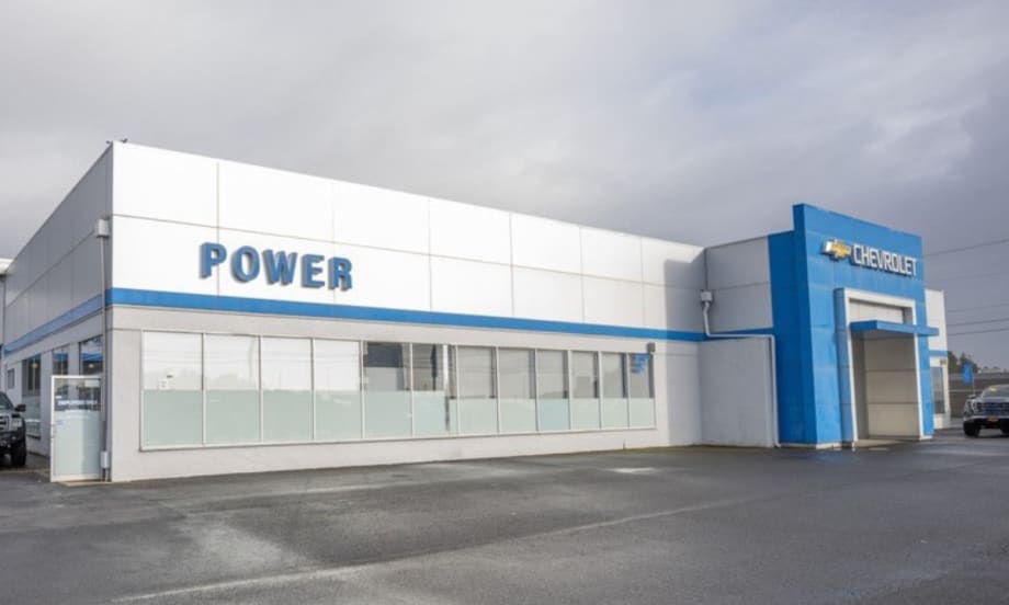 storefront of Power Chevrolet