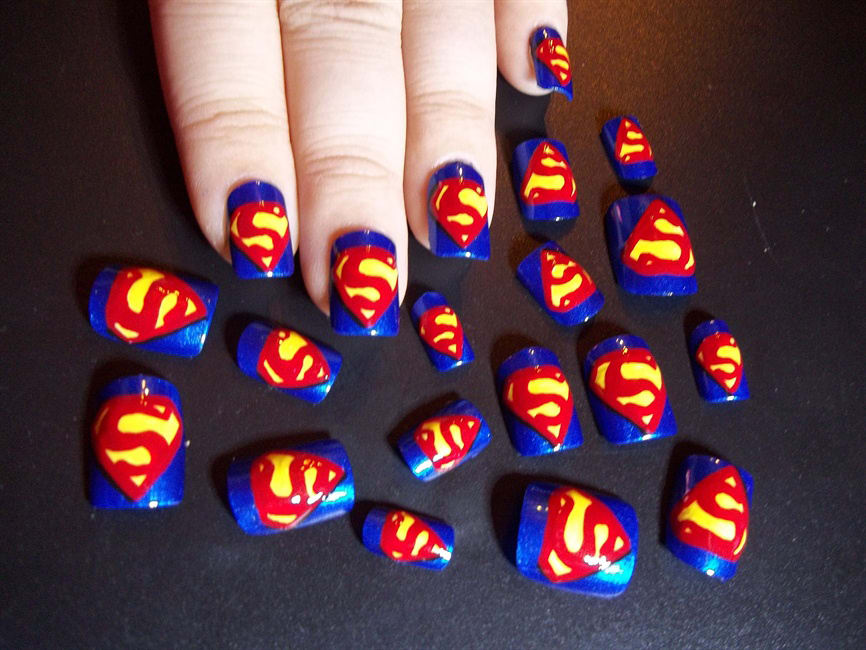 Comic-Con Nails: Comic Book Nail Art for Heroes and Villains
