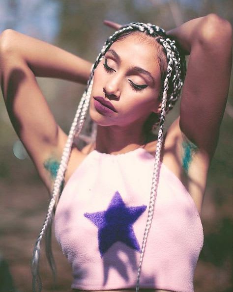 Weird Trend: Pastel Armpit Hair Dying