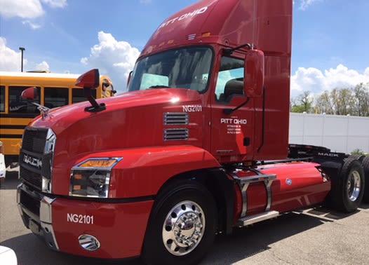 Pitt Ohio to Test Natural Gas Mack Anthems