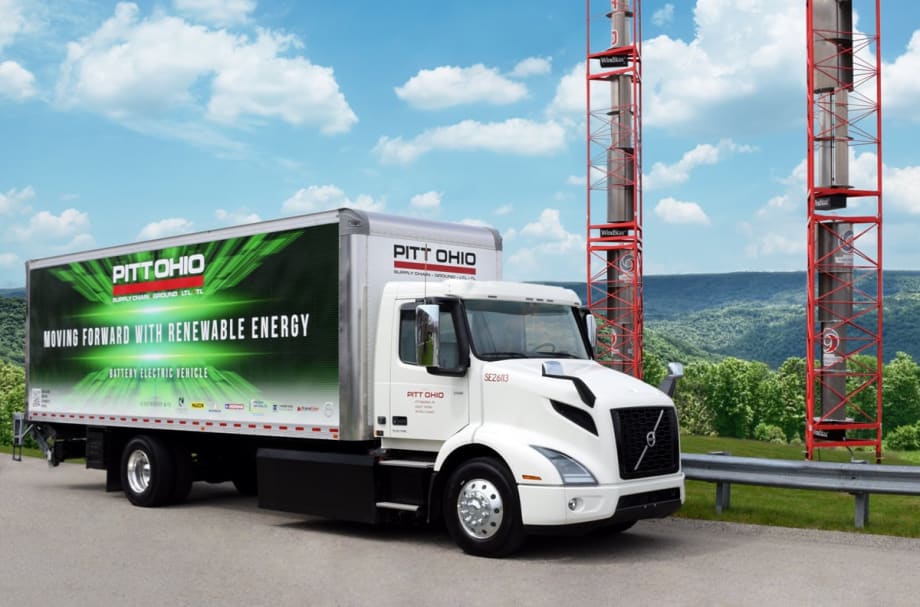 Pitt Ohio Deploys Volvo VNR Electric Trucks