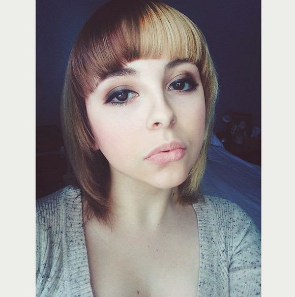 Trend Alert: Two-Toned Split Haircolor