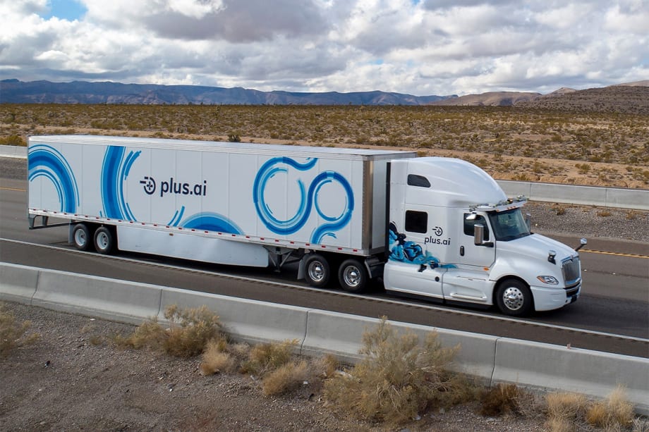 Plus.ai to Test Self-Driving Trucks with Multi-Vehicle Approach