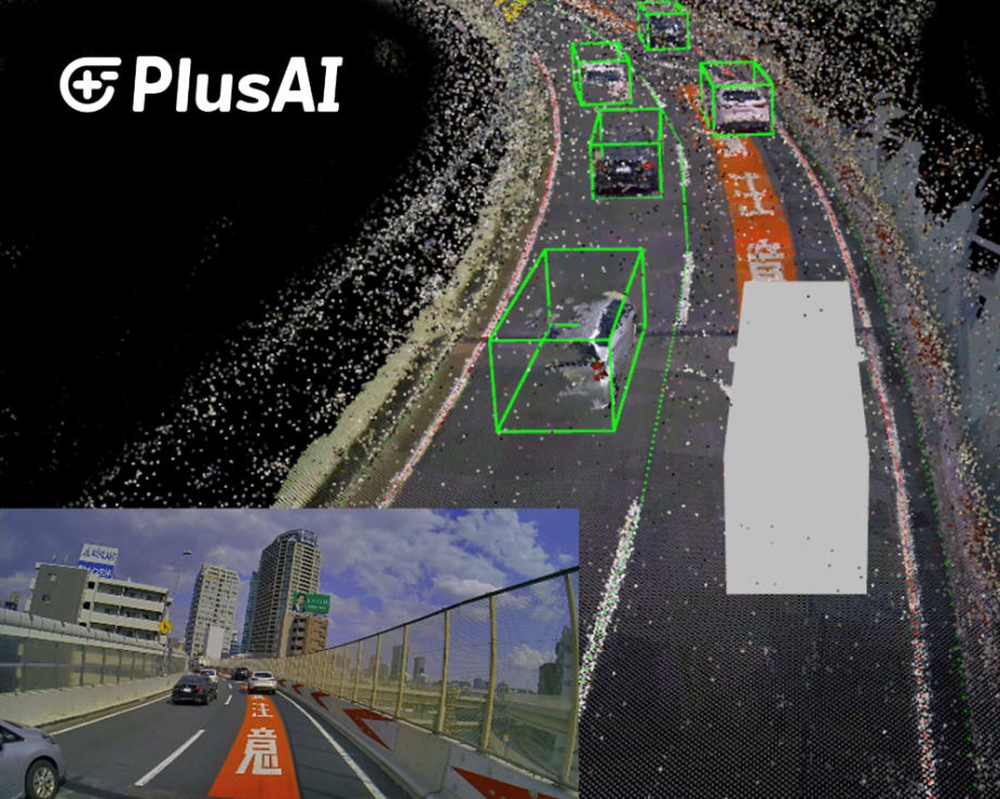 PlusAI-T2 Japan autonomous partnership.