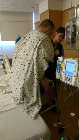 MD Deputy Recovering, Stands With Help After Shooting