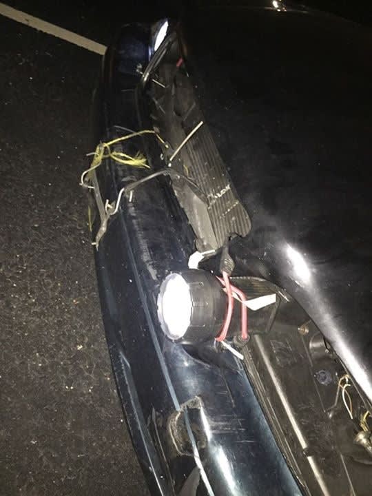 Tennessee Motorist Cited for Using Flashlights as Headlights