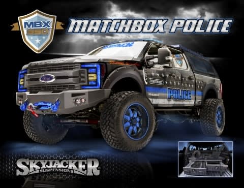 Skyjacker Suspensions Builds Custom Law Enforcement Ford-350