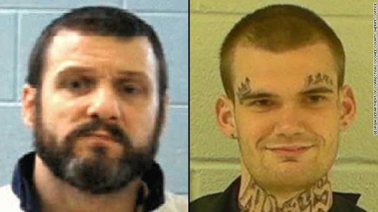 GA Escapees Accused of Killing Guards Captured