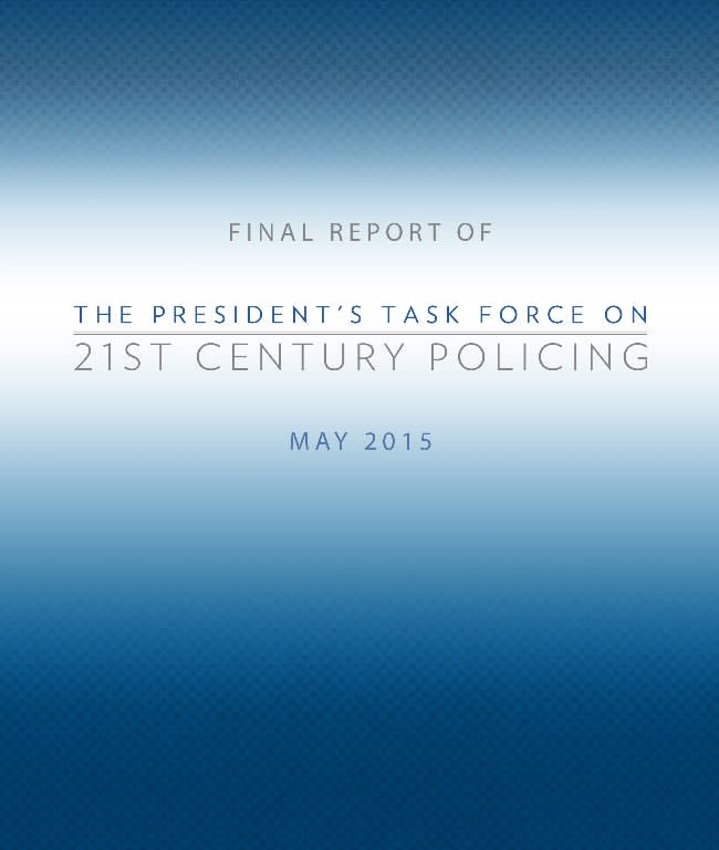 Final Report of the President’s Task Force on 21st Century Policing Released