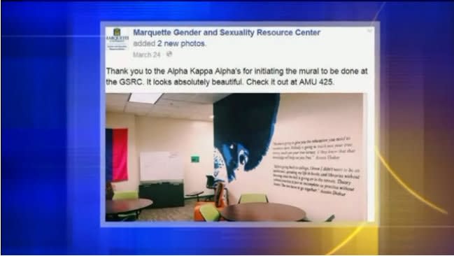 Video: University Removes Mural Celebrating Fugitive Cop Killer