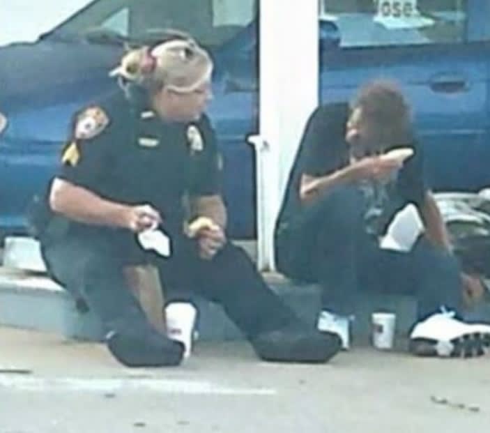 Florida Officer's Act of Kindness for Homeless Man Goes Viral