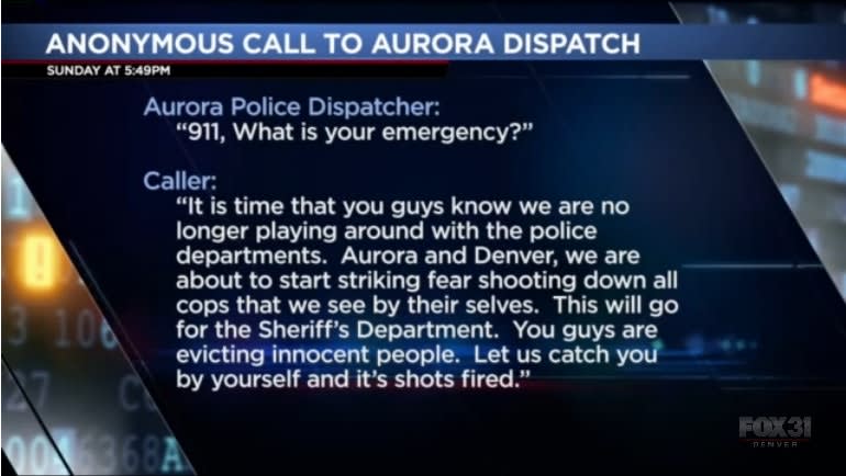 Video: Colorado Police on Alert After Threatening Call