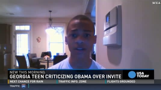 Video: Georgia Teen Blasts White House Invite of Ahmed Mohamed