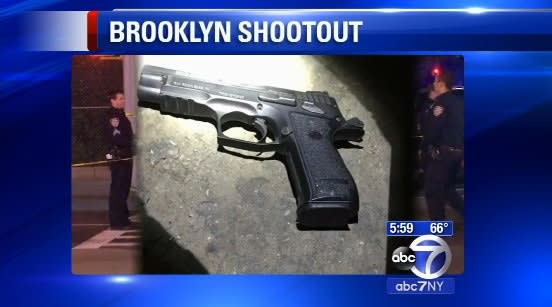 Video: NYPD Cruiser Shot at; 4 Suspects Arrested, 1 Injured