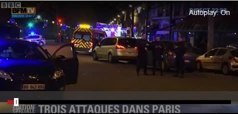 Dozens Dead in Apparent Terrorist Attacks in Paris