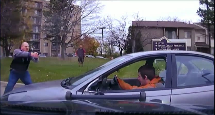 Video: Car Theft Suspect Leads Michigan Officers on Wild Video Game-Style Chase