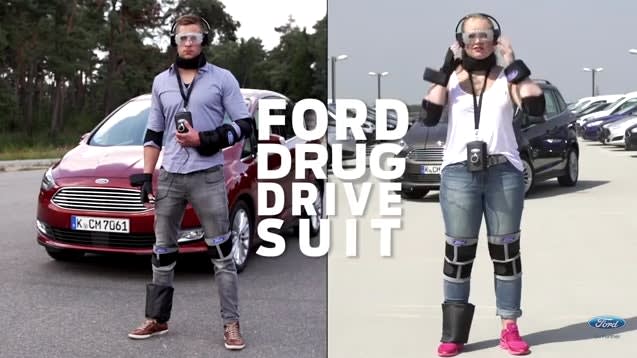Video: Ford's "Drugged Driving Suit" Simulates Effects of Driving While High