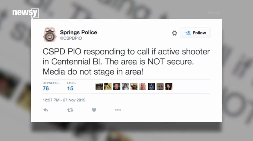 4 Officers Wounded in Colorado Planned Parenthood Shooting, Civilians Down