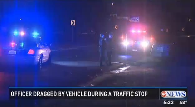 Video: Texas Officer Dragged by Car During Traffic Stop