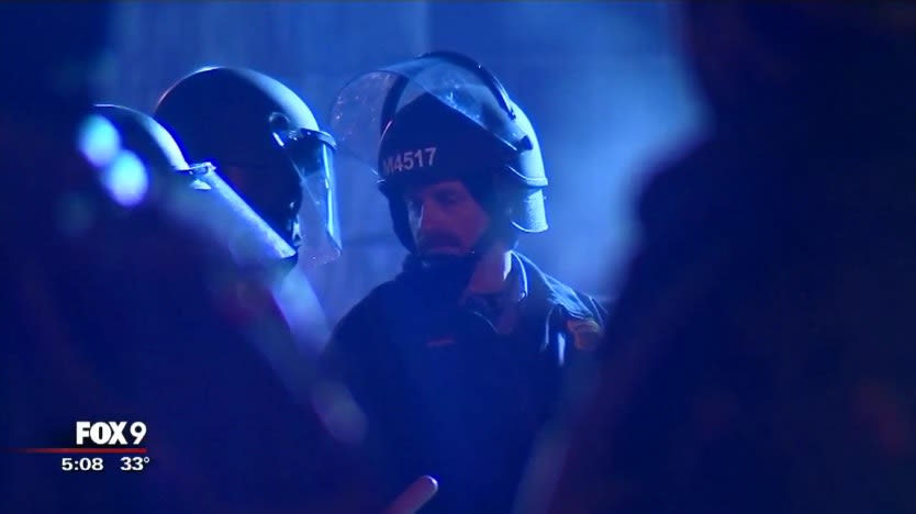 Video: Minneapolis Political Leaders Ask Anti-Police Protesters to Voluntarily Leave Precinct