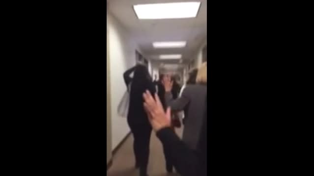 Video: ‘I’ll Take a Bullet Before You Do,’ Officer Tells Those Evacuating After California Massacre