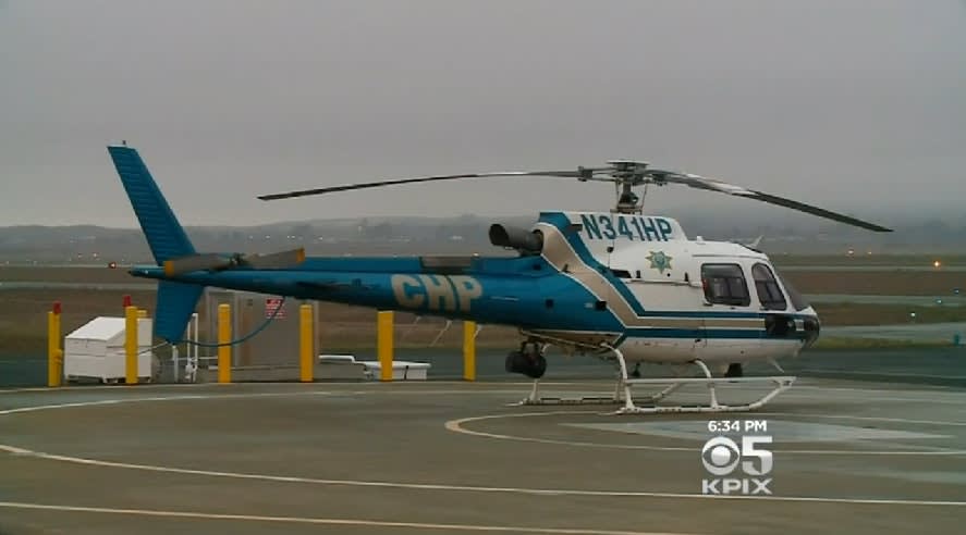 Video: CHP Helicopter Avoids Hitting Drone