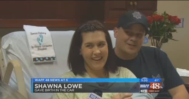 Video: Alabama Trooper Delivers Baby by Side of Highway