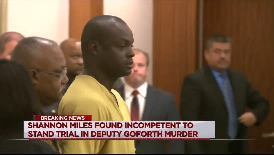 Video: Accused Deputy Killer Found Incompetent to Stand Trial