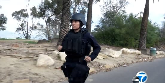 Video: LAPD Officer Ran L.A. Marathon in Full Tactical Gear