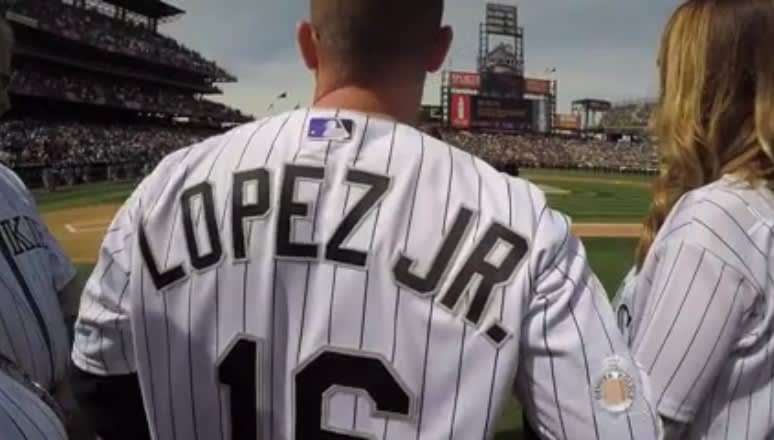 Wounded Denver Sergeant Throws Out Rockies First Pitch
