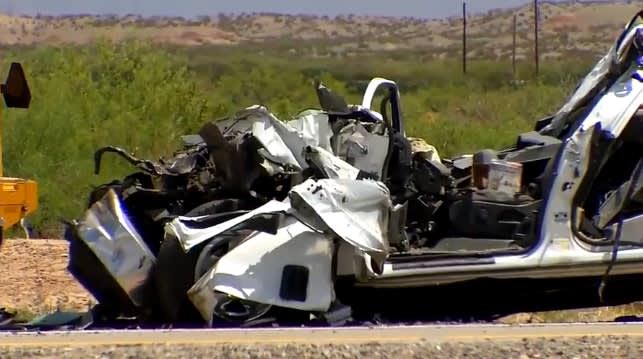 Video: Border Patrol Agent Killed in 18-Wheeler Crash