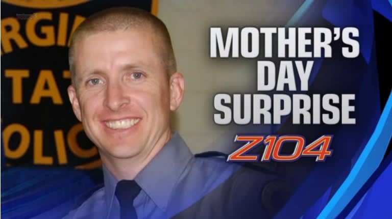 Video: Virginia Trooper's Widow Gets Mother's Day Surprise