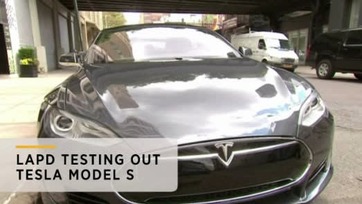 Video: LAPD Testing Tesla Electric Sedans
