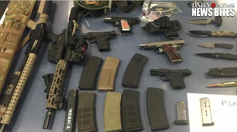 Video: Police Nab Trio of 'Vigilantes' at Holland Tunnel With Loaded Guns, Ballistic Vests