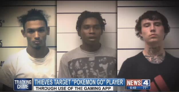 Video: Suspects Charged With Using 'Pokemon Go' to Commit Armed Robberies