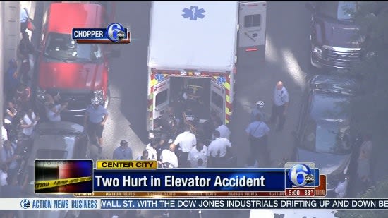 Video: Officer Seriously Injured in Philadelphia Elevator Accident
