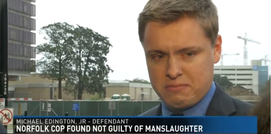 Video: VA Officer Found Not Guilty of Manslaughter in OIS