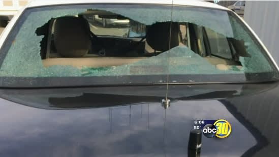 Video: Suspect Shoots at CA Police Car as Civilian Rides Along