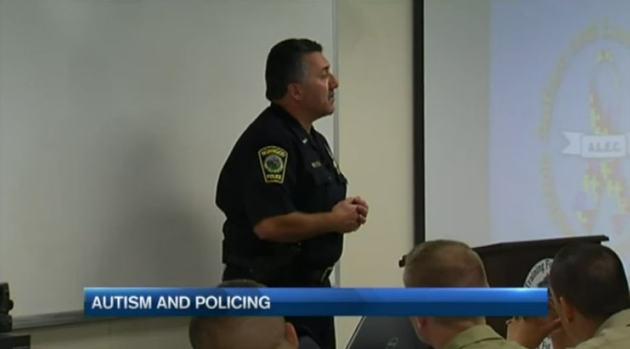 Video: MA Lieutenant Teaches Fellow Officers About Autism