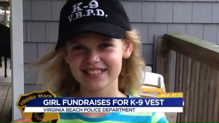 Video: 10-Year-Old Skips Birthday Presents to Buy VA K-9 Vest