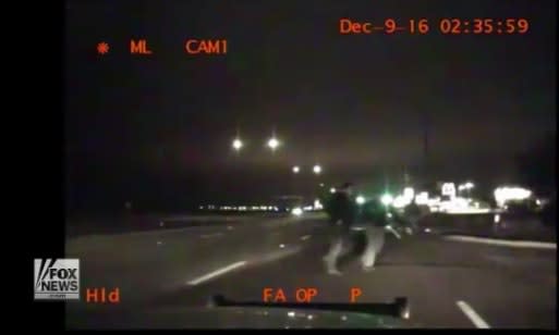 Video: TX Officer Struck by Alleged Drunk Driver During Sobriety Test