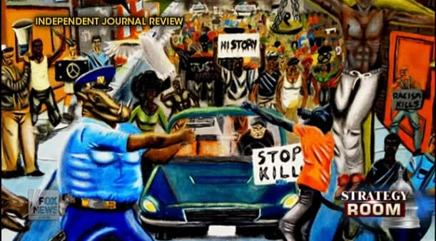 Video: CA Congressman Pulls Down Painting Portraying Police as Pigs from U.S. Capitol