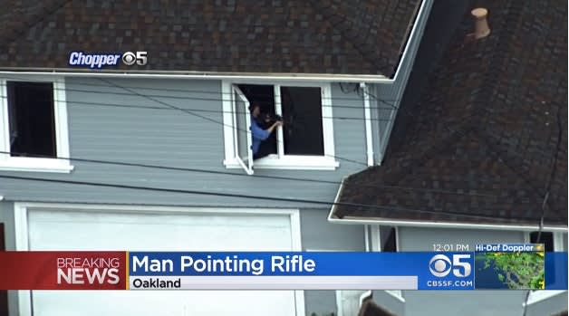 Video: Gunman Opens Fire on Oakland Officers, Residents with Rifle