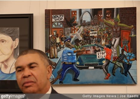 Congressman to File Lawsuit Over Controversial Police Painting in D.C.