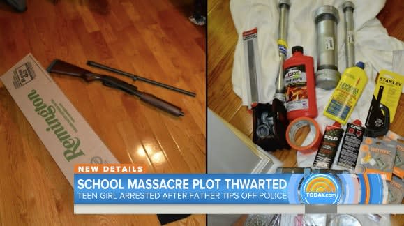 Video: Father Thwarts Teen Girl’s School Massacre Plot, Police Say