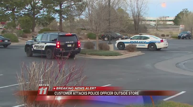 Video: Colorado Officer Beaten, Stomped Outside Gun Store