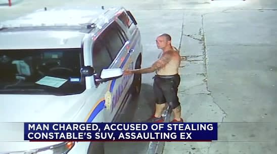 Video: Shirtless Man Drives Away in TX Officer's SUV