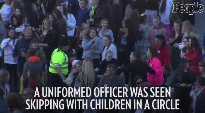 Video: Dancing Officer Stole the Show at Manchester One Love Concert